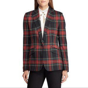 Lauren Ralph Lauren Women’s Tartan Twill Blazer. No tags, never worn.